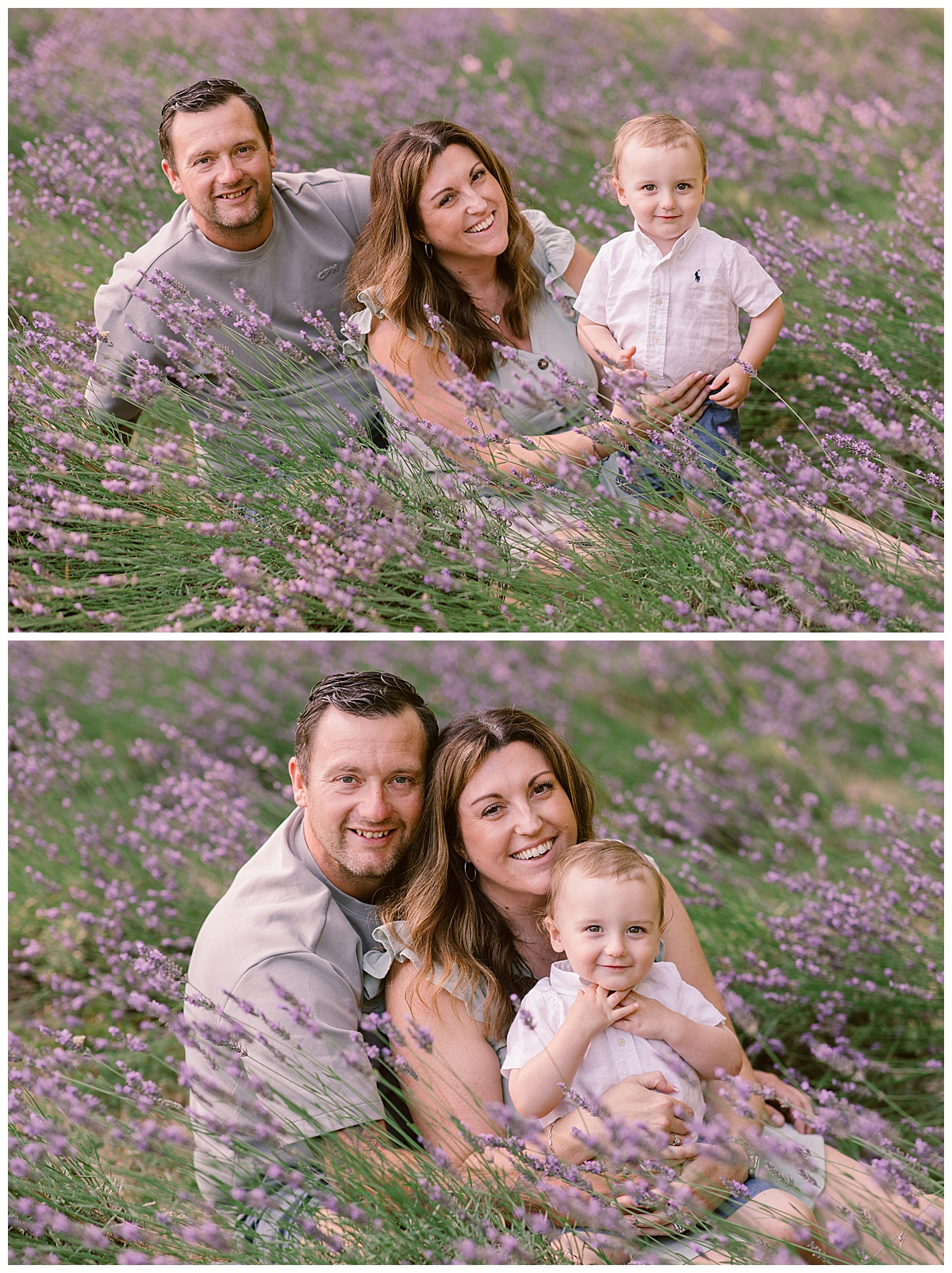Lavender Family Photography at Little Mountain Lavender Farm