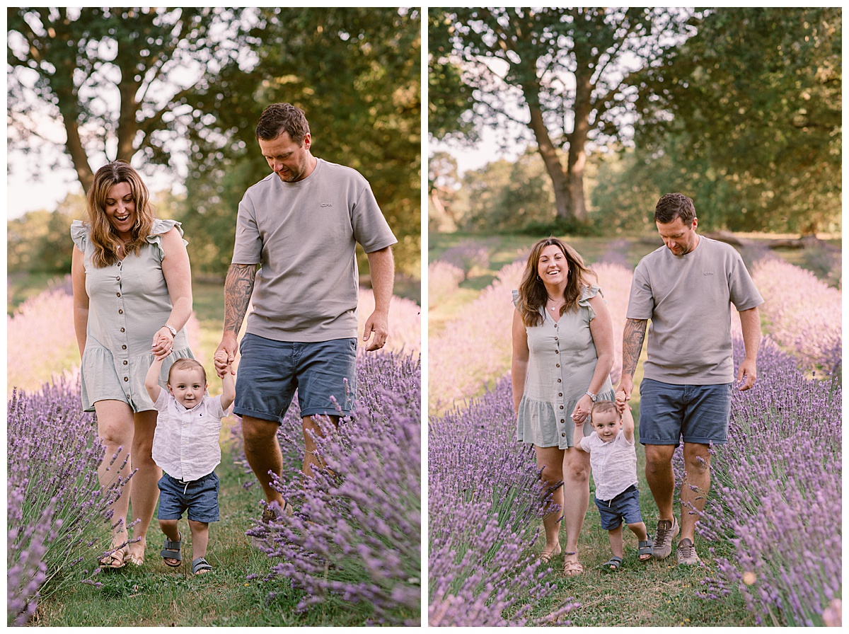 Lavender Family Photography at Little Mountain Lavender Farm