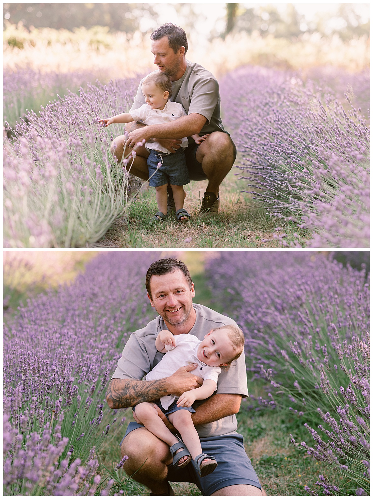 Lavender Family Photography at Little Mountain Lavender Farm