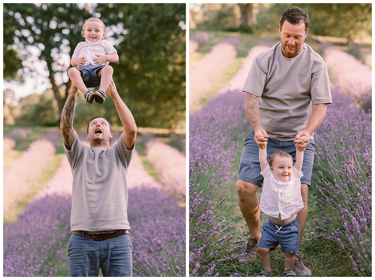 Lavender Family Photography at Little Mountain Lavender Farm