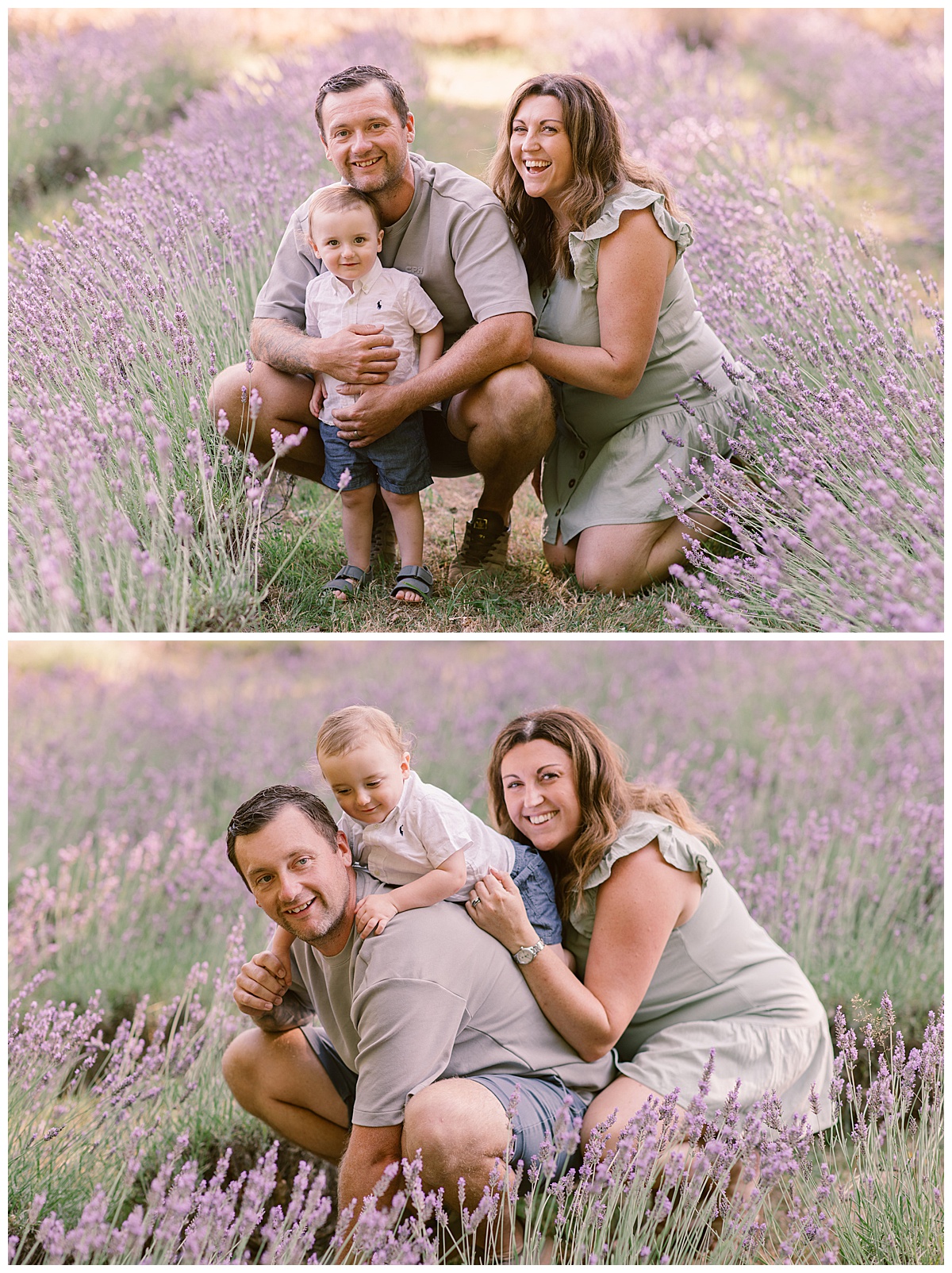Lavender Family Photography at Little Mountain Lavender Farm
